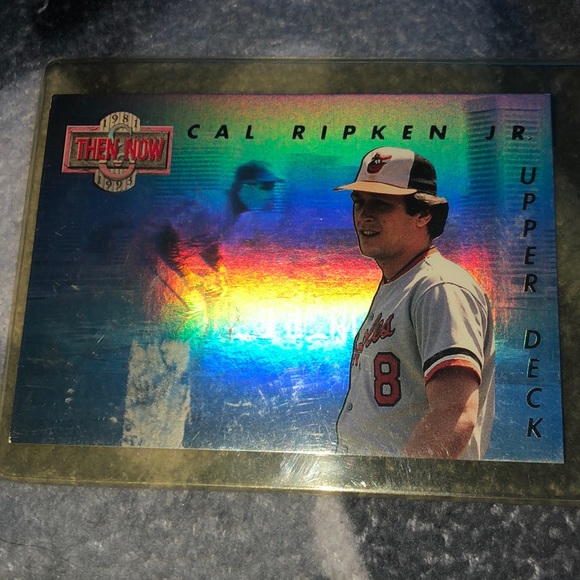 Cal Ripek Jr. 1992 Foil Card !!!RARE!!! - Picture 2 of 3